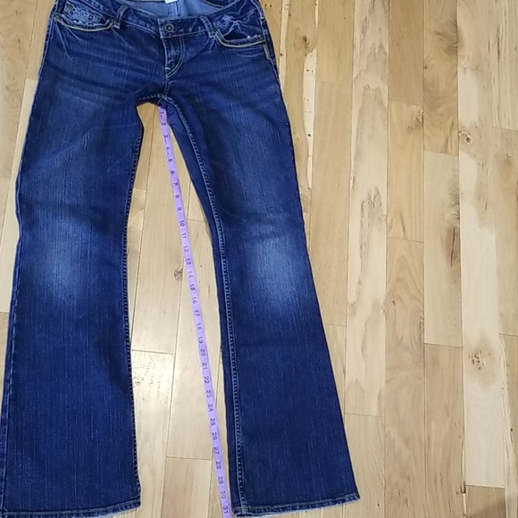Ladies Silver Jean's 30/33 - Picture 4 of 9